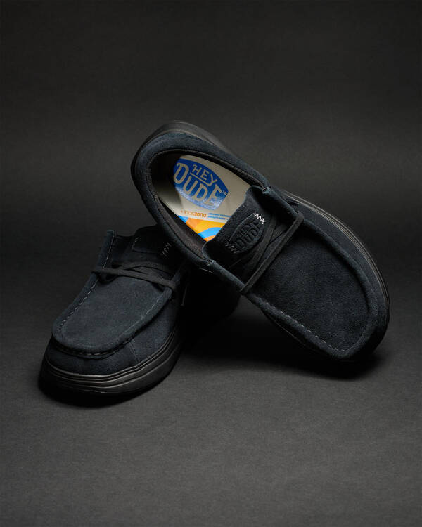 HEYDUDE Wally COMF Suede Shoes for Mens