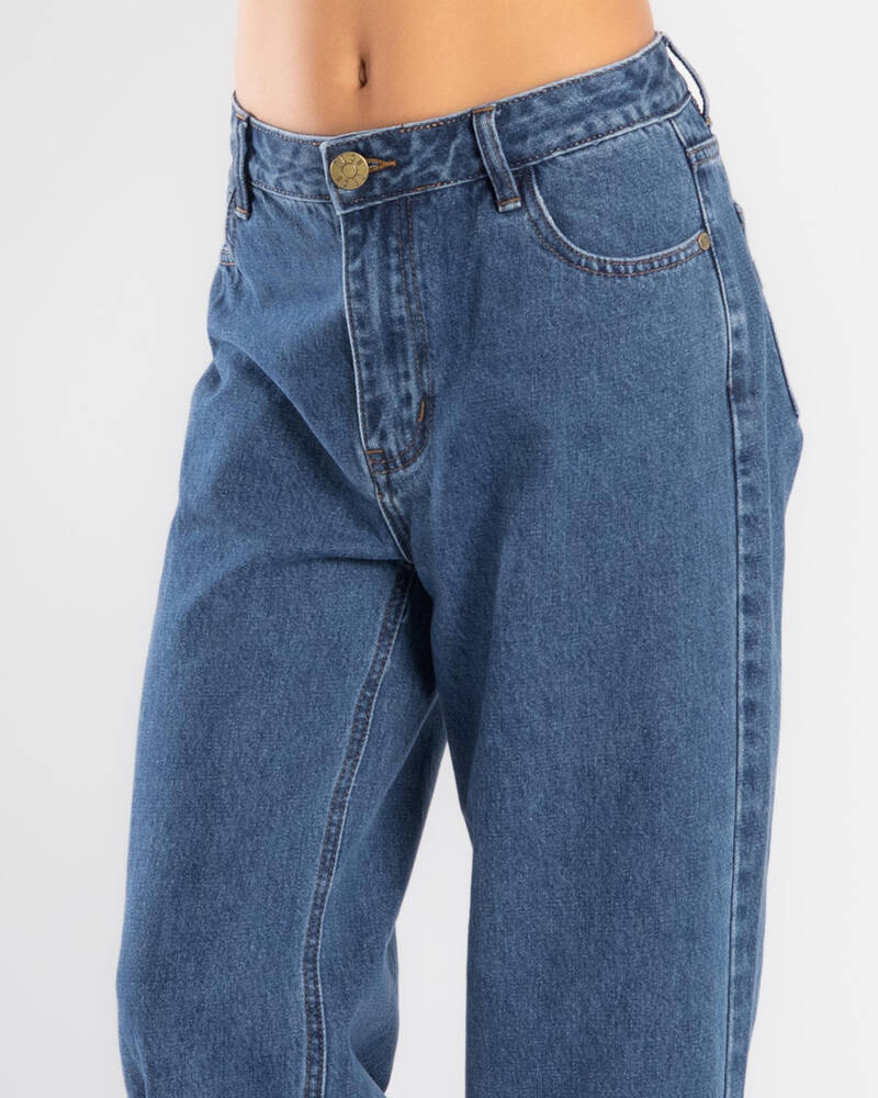 DESU Girls' Icon Straight Leg Jeans for Womens