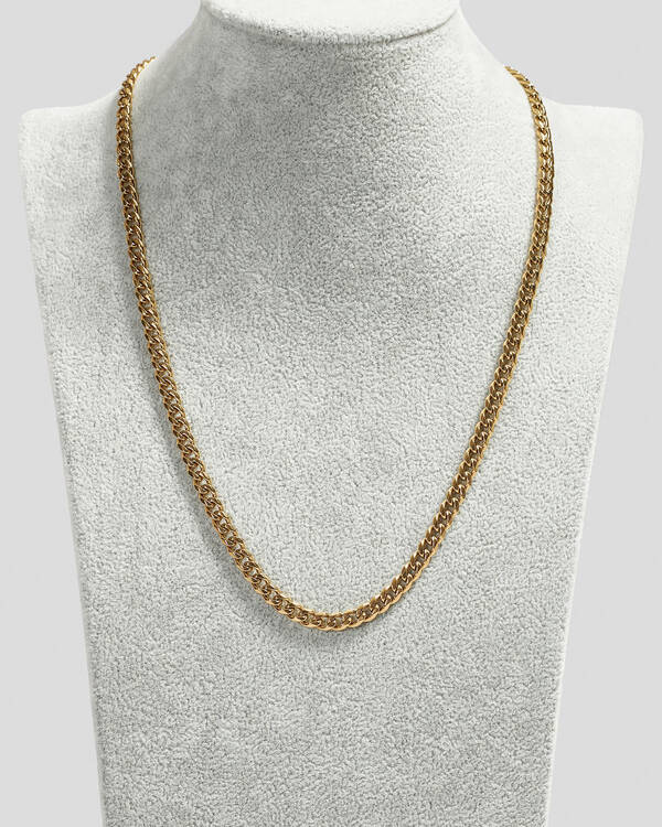 REPUBLIK Small Gold Chain Necklace for Mens