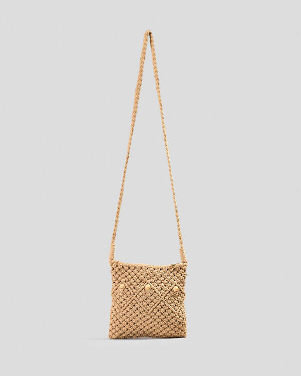 Mooloola Rio Macrame Crossbody Bag for Womens