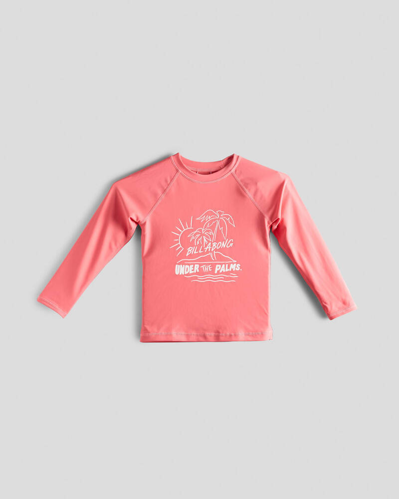 Billabong Toddlers' Under The Palms Long Sleeve Rash Vest for Womens