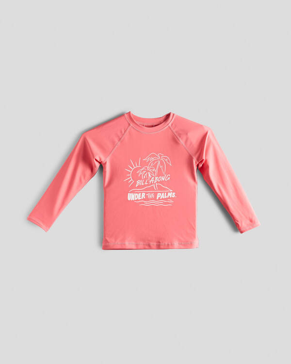 Billabong Toddlers' Under The Palms Long Sleeve Rash Vest for Womens