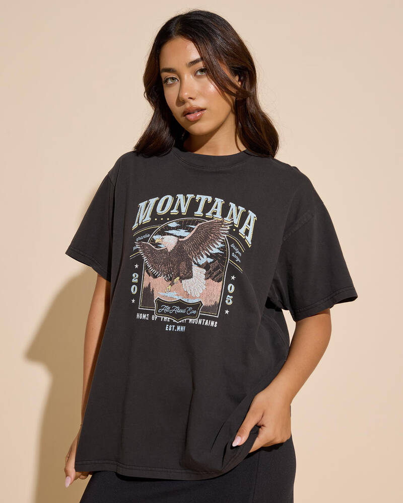 All About Eve Montana Relaxed T-Shirt for Womens