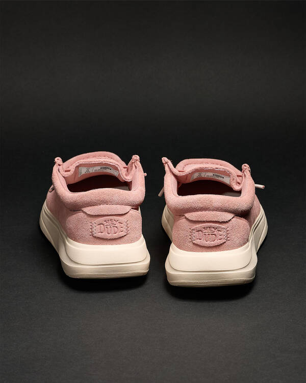 HEYDUDE Wendy COMF Suede Shoes for Womens