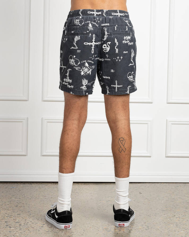 Kiss Chacey Ratley Beach Shorts for Mens