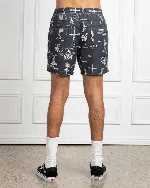 Kiss Chacey Ratley Beach Shorts for Mens
