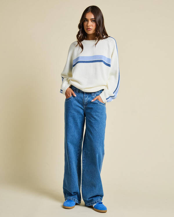 Rusty Flip Mommy Low Jeans for Womens