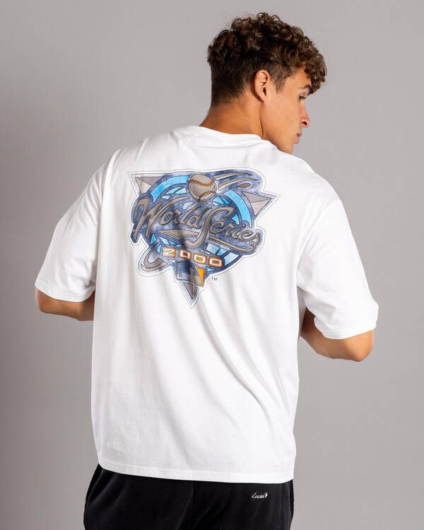 New Era New York Yankees World Series Oversized T-Shirt for Mens