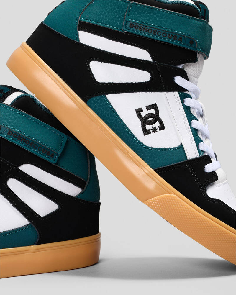 DC Shoes Boys' Pure Hi-Top EV Shoes for Mens