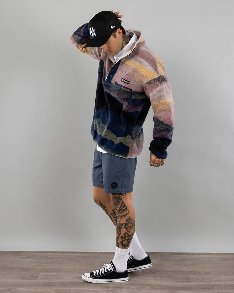 Columbia Helvetia Printed Half Snap Fleece Sweatshirt for Mens
