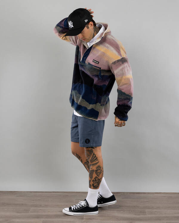 Columbia Helvetia Printed Half Snap Fleece Sweatshirt for Mens