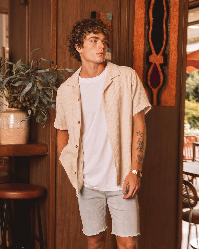 Rhythm Ensenada Short Sleeve Shirt for Mens