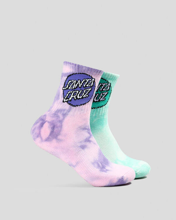 Santa Cruz Girl's Other Dot Mid Sock Pack for Womens