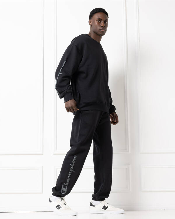 Champion Legacy Puff Script Cuffed Track pants for Mens