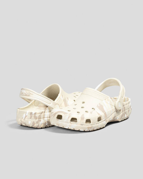Crocs Classic Marble Clogs for Unisex