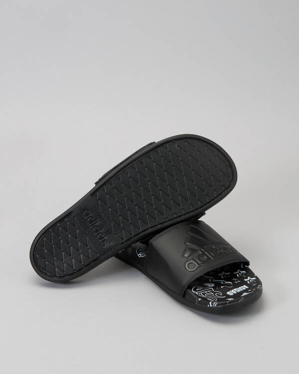 adidas Women's Adilette Comfort Slide Sandals for Womens