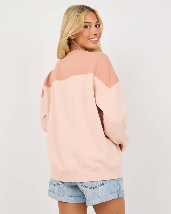 Volcom Stone Blocked Crewneck Sweatshirt for Womens