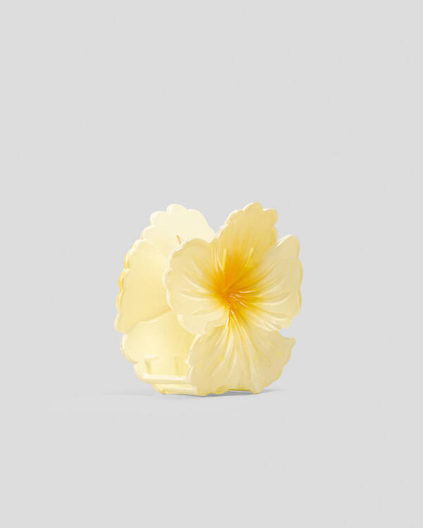 Karyn In LA Hibiscus Flower Hair Claw Clip for Womens