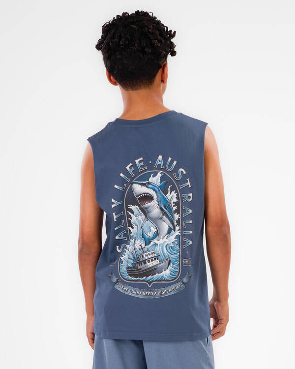 Boys' Ocean's Ambush Muscle Tank