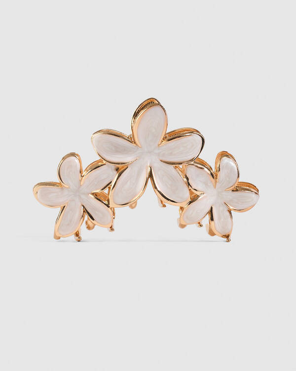 Karyn In LA Summer Day Pearl Hair Claw Clip for Womens