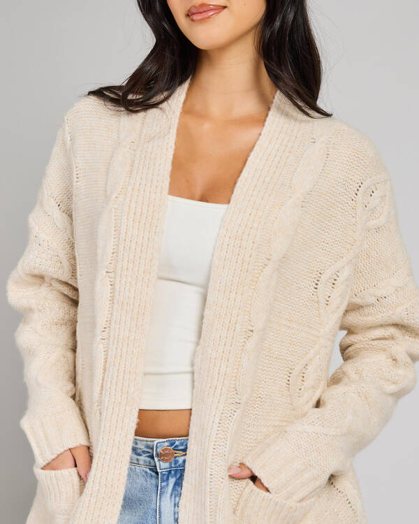 Mooloola Eros Cable Knit Cardigan for Womens