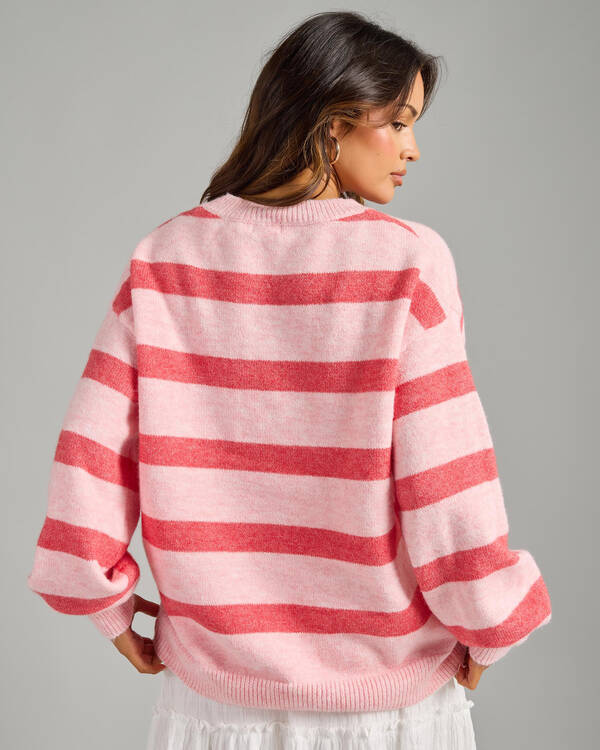 Pink Diamond Nix Knit Jumper for Womens