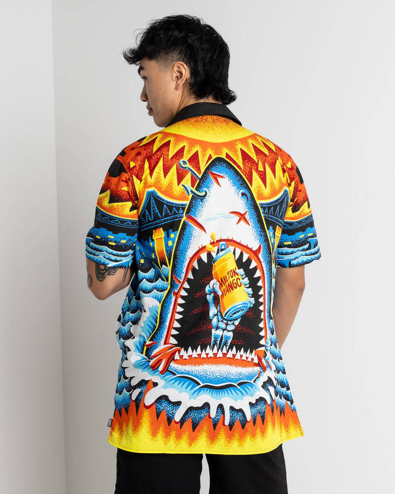 Milton Mango Jaws Short Sleeve Shirt for Mens