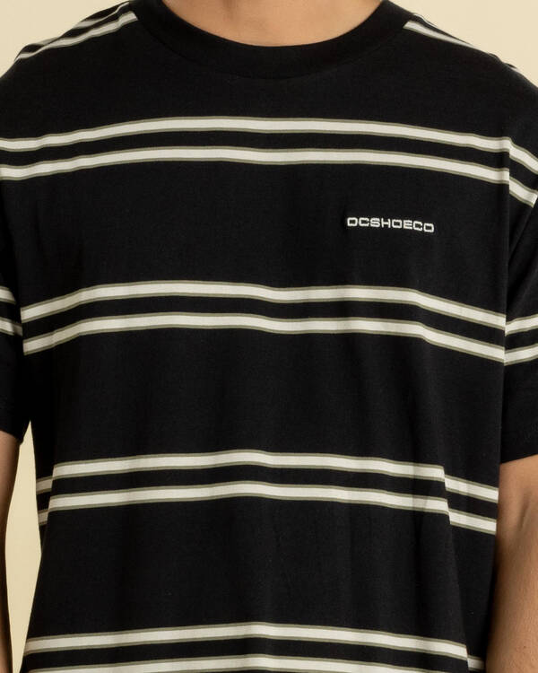 DC Shoes Portside Stripe T-Shirt for Mens