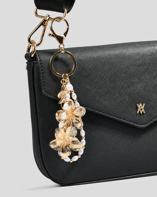 Karyn In LA Charlie Frangipani Small Bag Charm for Womens
