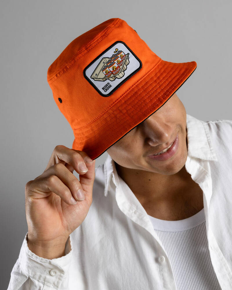 Bush Chook Carton Reversible Bucket Hat for Mens