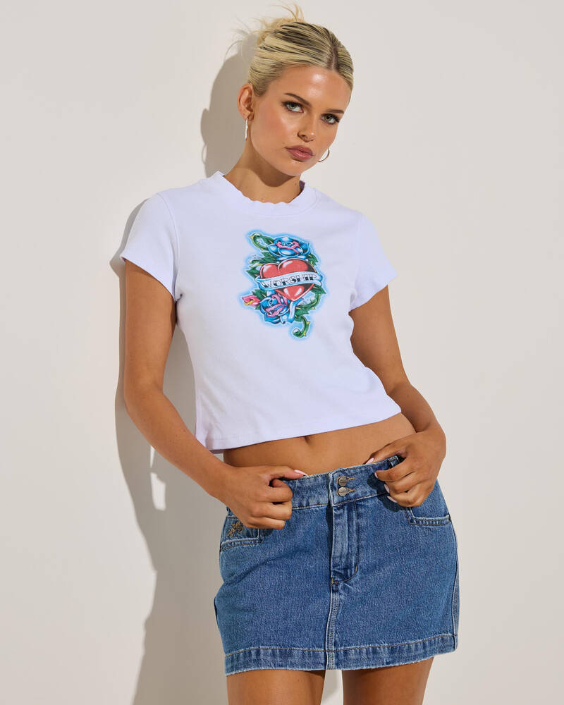 Worship Supplies No Ragrets Teeny Tee for Womens