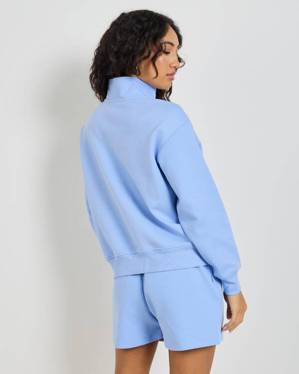 Champion Rochester Base Quarter Zip Sweatshirt for Womens