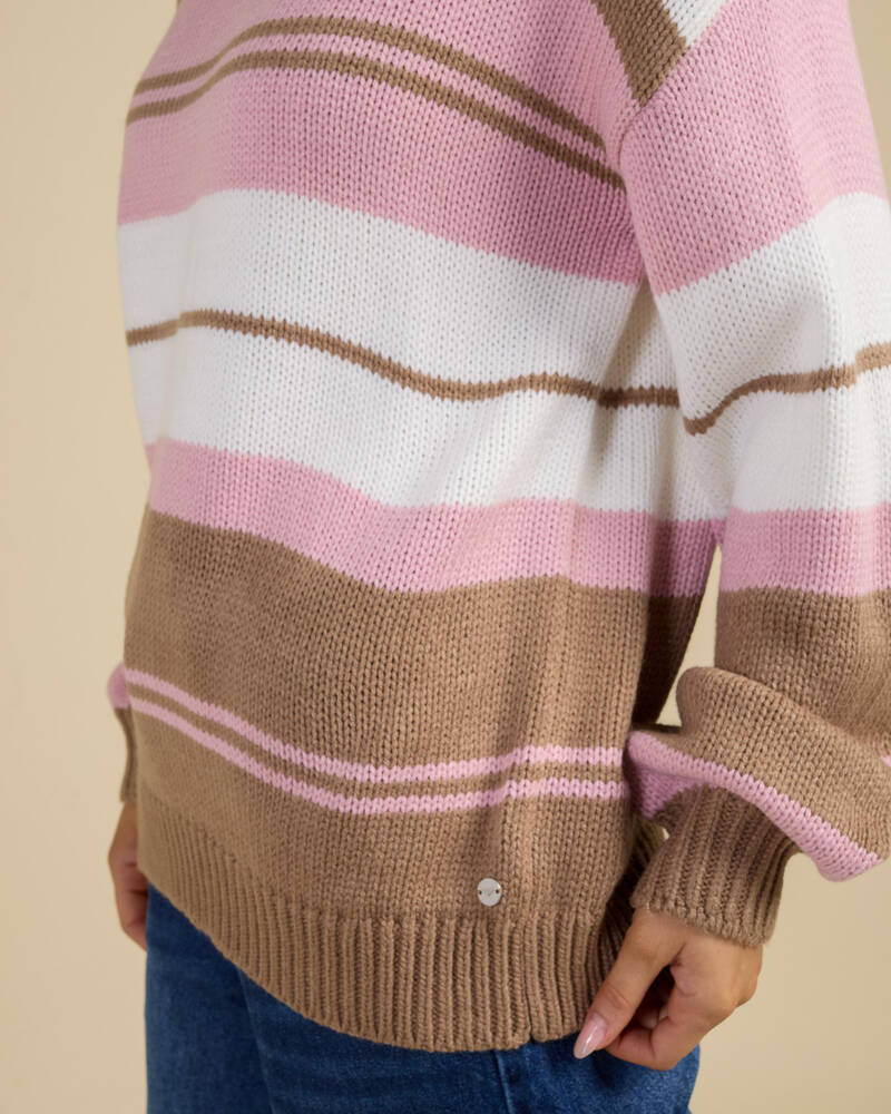 Roxy Love Again Crew Neck Sweater for Womens