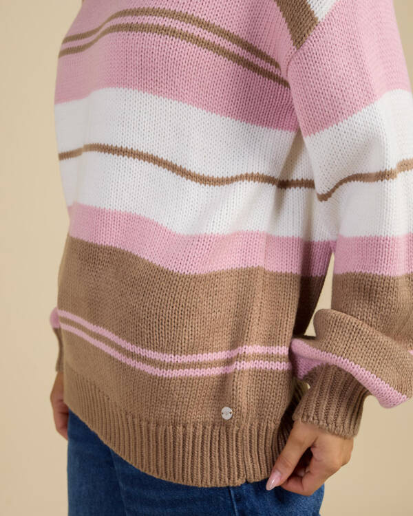 Roxy Love Again Crew Neck Sweater for Womens
