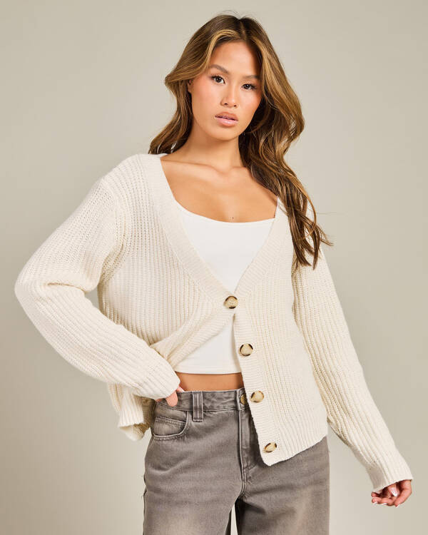 Pink Diamond Winnie Knit Cardigan for Womens