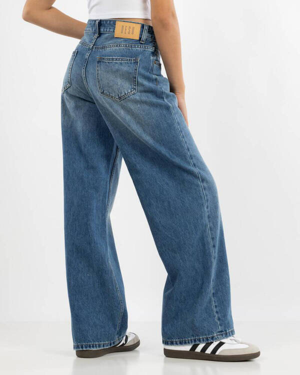 DESU Girls' Soho Wide Leg Jeans for Womens