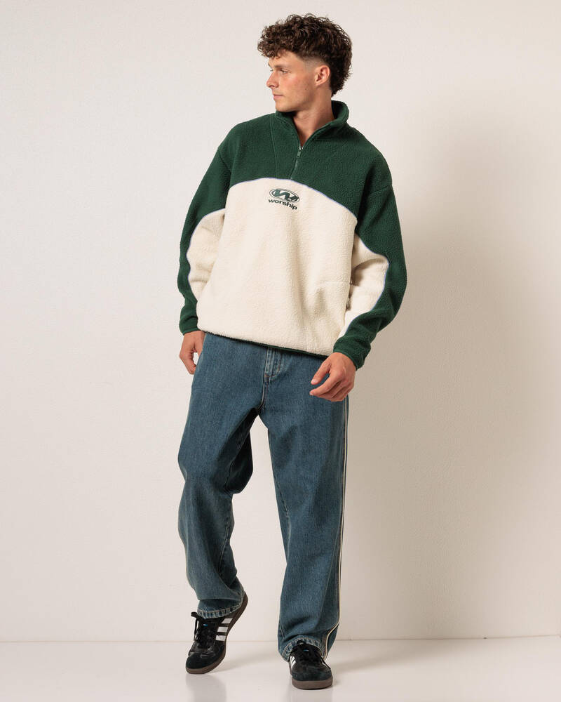 Worship Supplies Piped Big Lounger Jeans for Mens