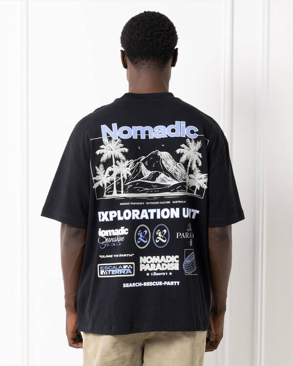 Nomadic Paradise Sponsor Street T-Shirt for Mens