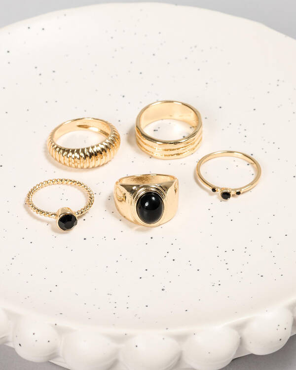 Karyn In LA Cyrus Ring Pack for Womens