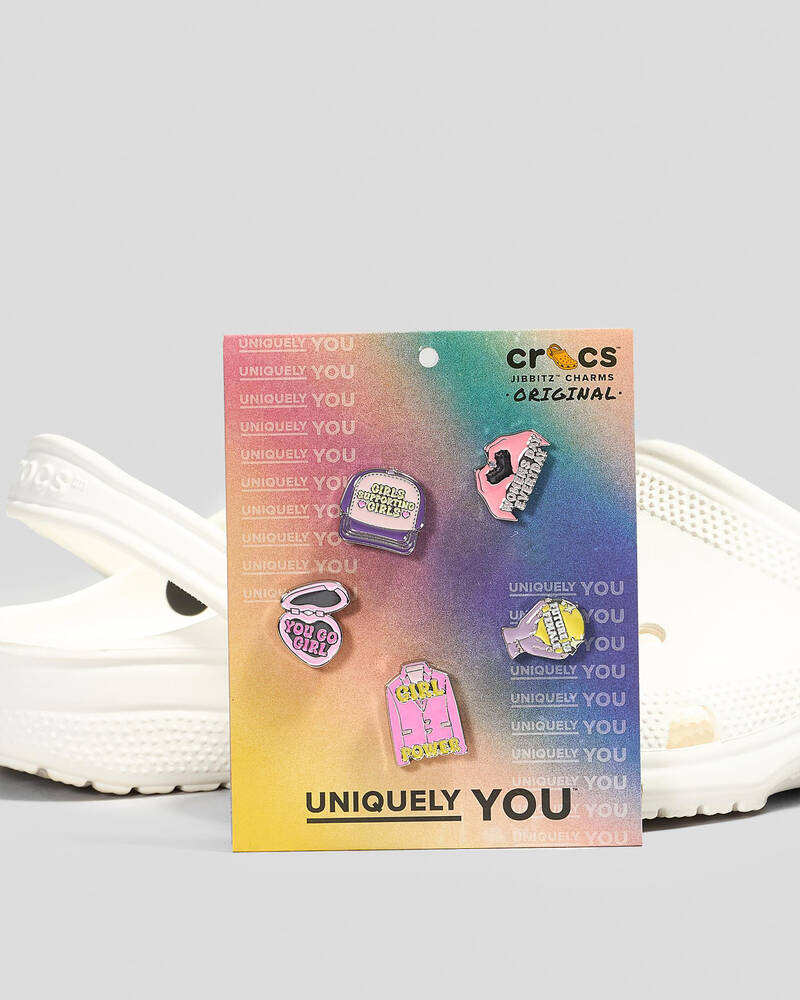 Crocs International Women's Day Jibbitz 5 Pack for Unisex