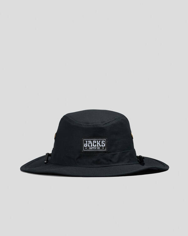 Jacks Outline Wide Brim Hat for Mens