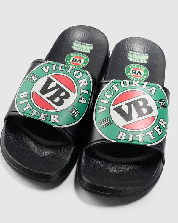 Victoria Bitter VB Hard Lines Slides for Mens