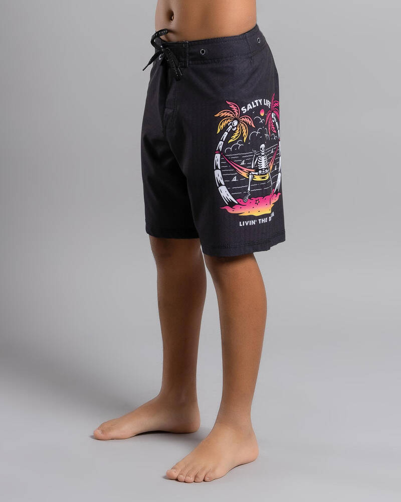 Salty Life Boys' Dream Livin' Board Shorts for Mens