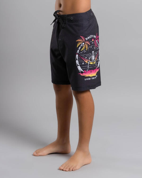 Salty Life Boys' Dream Livin' Board Shorts for Mens