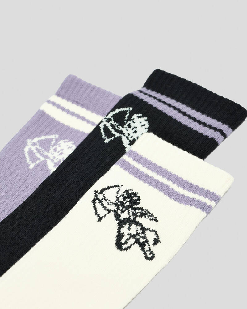 Worship Supplies Cherub 3 Pack Socks for Womens