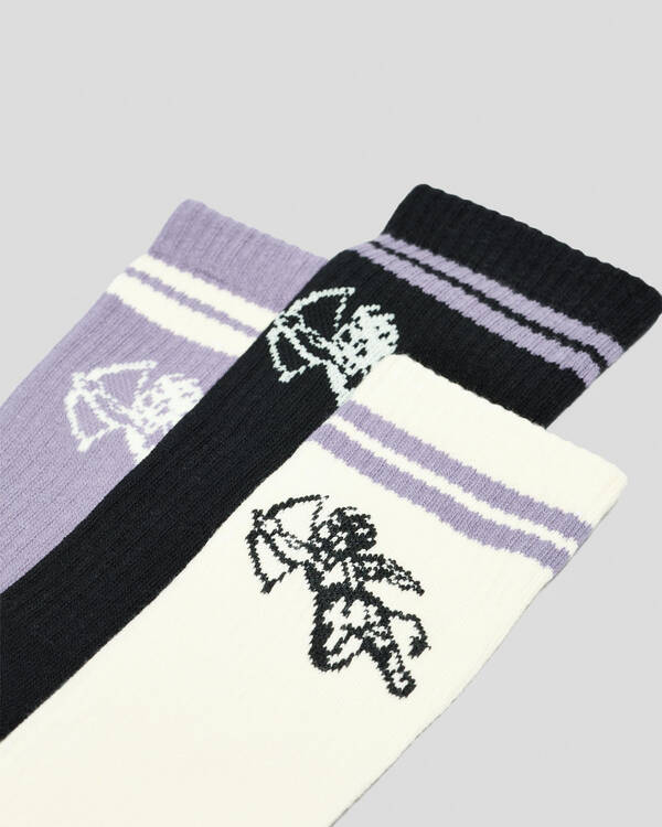 Worship Supplies Cherub 3 Pack Socks for Womens