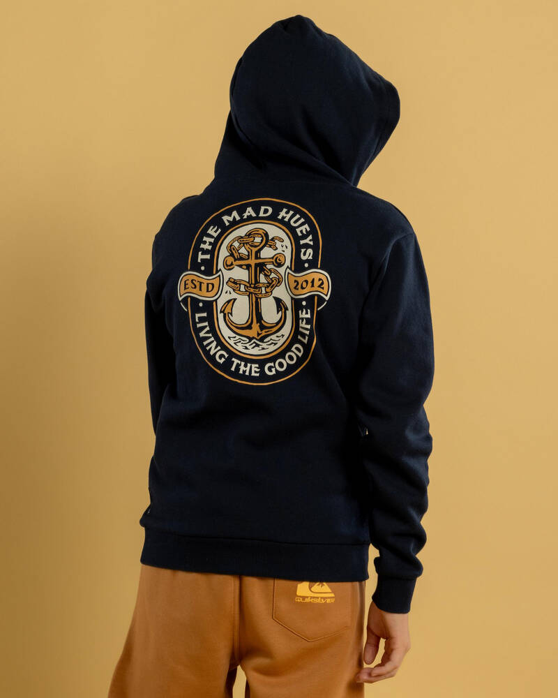 The Mad Hueys Boys' Living Anchor Hoodie for Mens