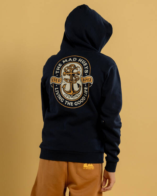 The Mad Hueys Boys' Living Anchor Hoodie for Mens