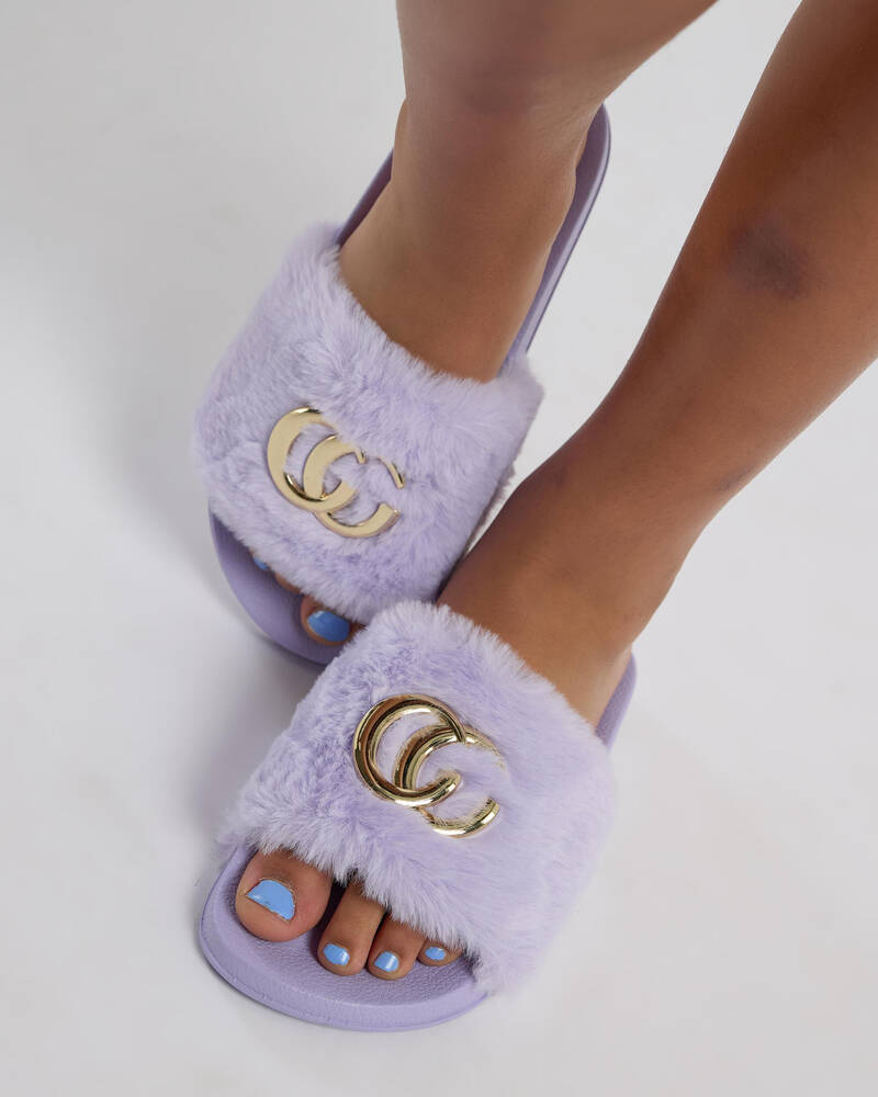 Ava And Ever Girls' Hearsay Slide Sandals for Womens