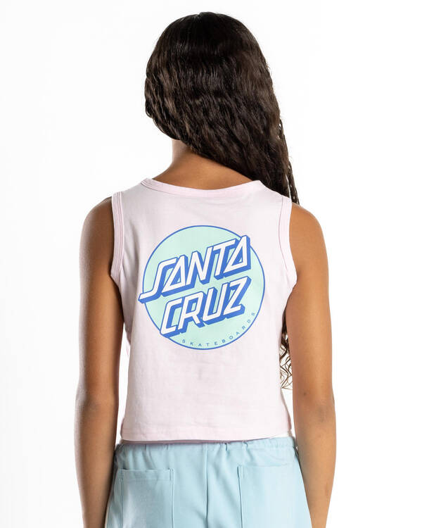 Santa Cruz Girl's Other Dot Chest Tank Top for Womens